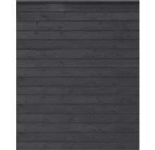 Träfasad med not och fjäder