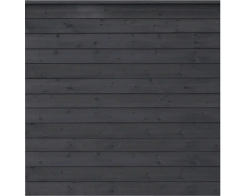 Trävägg med horisontella brädor