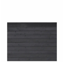 Trästaket av plankor