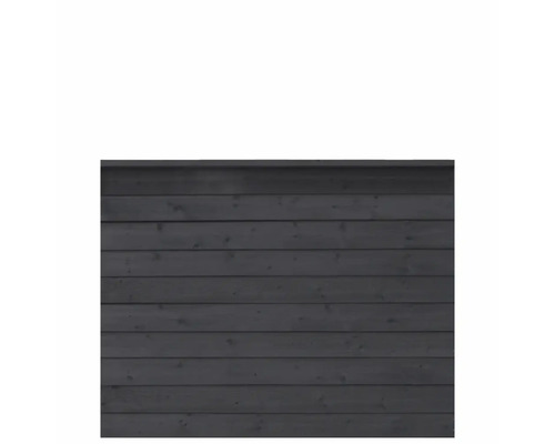 Trästaket av plankor