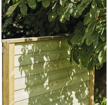 Sichtskydd av trä för utomhusbruk