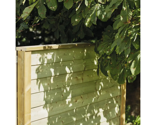 Sichtskydd av trä för utomhusbruk