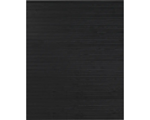 Träfasad med horisontell inriktning