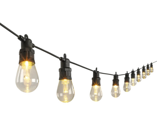 Ljusslinga med flera glödlampor