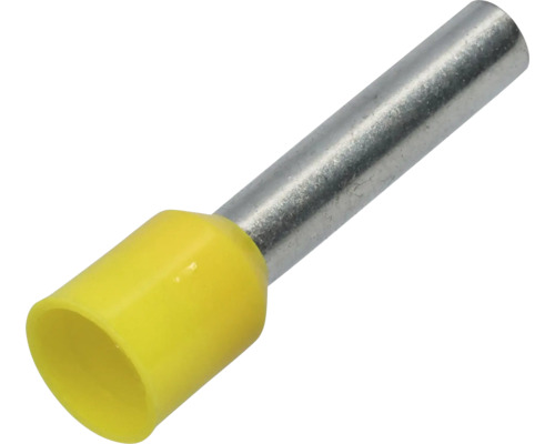Isolerad ändhylsa NEMIQ 1mm2-8 gul 100st Ändhylsa med plasthylsa