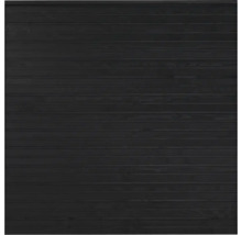 Mörk gummigolvmatta med räfflad struktur