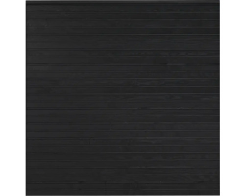 Mörk gummigolvmatta med räfflad struktur