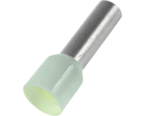 Ändhylsa av metall och plast