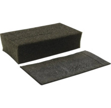 Svart skumtätningslist och skumtejp