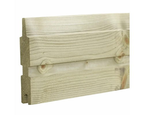 Träprofilbräda med not och fjäder