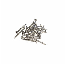 Rostfria skruvar, olika storlekar