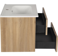 Tvättställsskåp med två öppna lådor