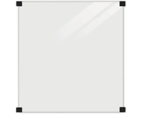 Whiteboard med svarta hörn