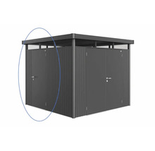 Metallförråd med två dörrar