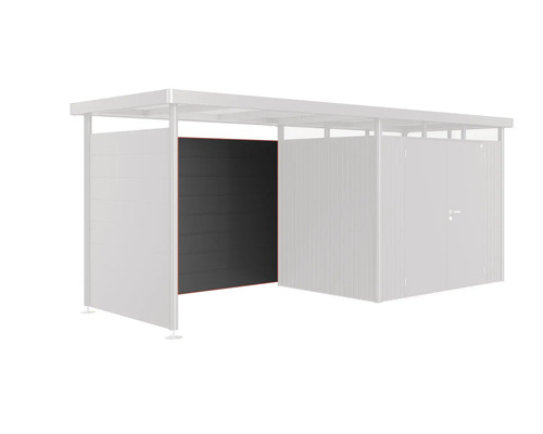 Redskapsbod med sidovägg