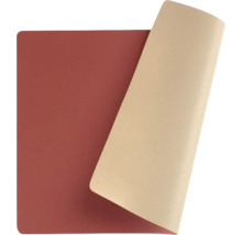 Rektangulär bordsduk i plast, hoprullad