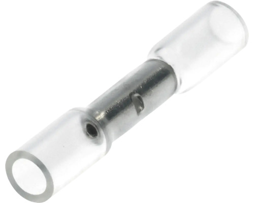 Limskarvhylsa NEMIQ klar 100st Metallröranslutning med transparent hölje