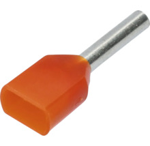 Ändhylsa av metall och plast