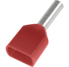 Ändhylsa av metall och plast