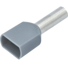 Ändhylsa av metall och plast