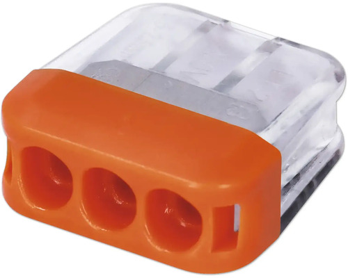 3-vägs Wago-klämma för elektriska anslutningar