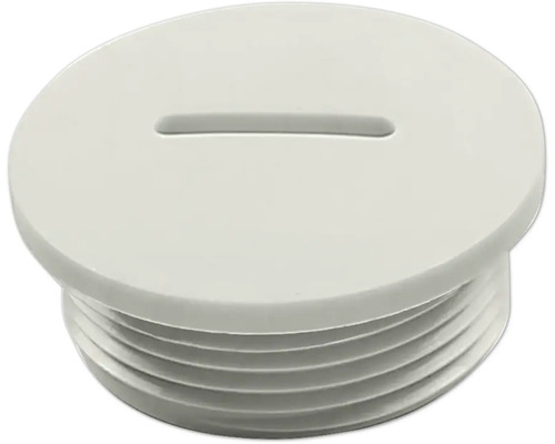 Rörplugg av plast med spår