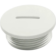 Rörplugg av plast med slits