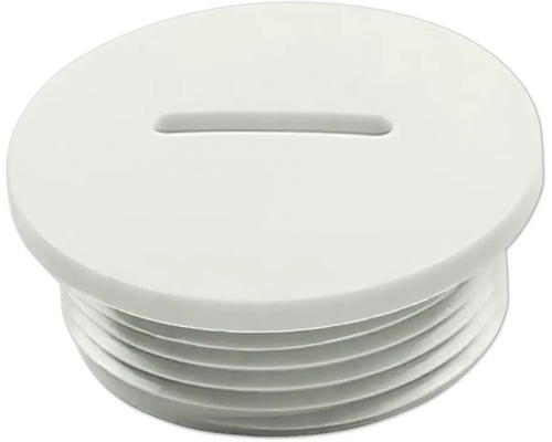 Rörplugg av plast med slits