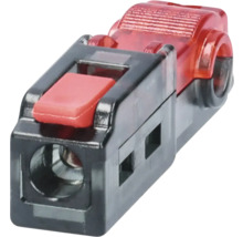 Enkel anslutningsklämma med manöverspak för elektriska ledningar