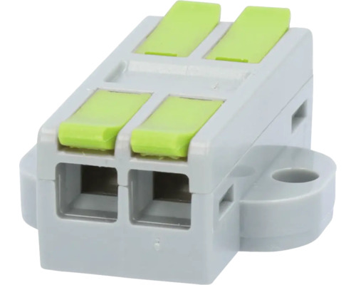 Installationsklämma med fyra anslutningar