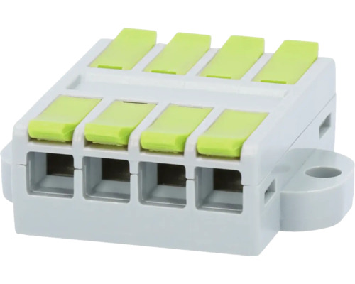 Fempolig spakklämma för elektriska anslutningar