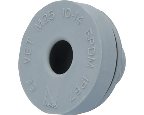 Kabelgenomföring av EPDM, storlek M25, skyddsgrad IP67