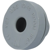 Kabelgenomföring av EPDM, M25, diameter 10-14 millimeter, skyddsklass IP67