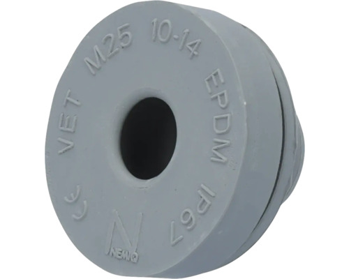 Kabelgenomföring av EPDM, M25, 10-14 millimeter, skyddsklass IP67