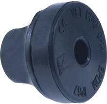 Svart kabelförskruvning av EPDM