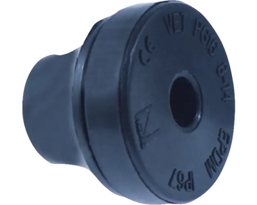 Kabelförskruvning tillverkad av EPDM med beteckningen PG16