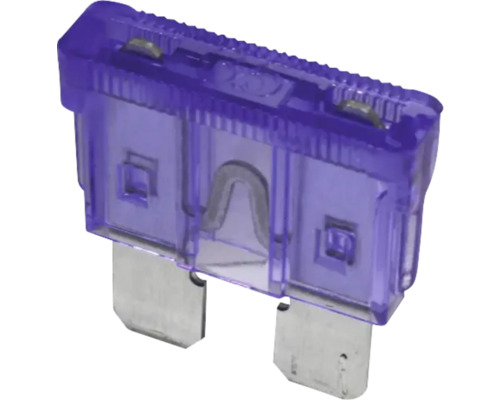 Säkring med platta stift