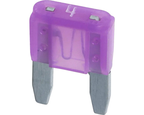 Flatsäkring NEMIQ mini 4A rosa 100st Bilsäkring 4 ampere