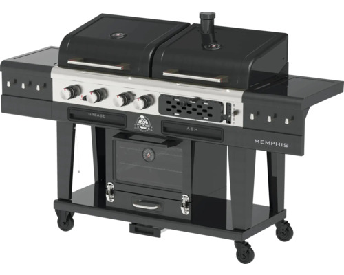 Pit Boss Memphis Ultimate Grill med gasolgrill och kolgrill