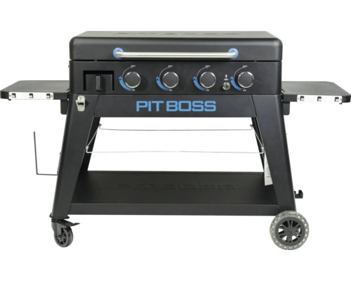 Pit Boss grill med sidobord och hjul