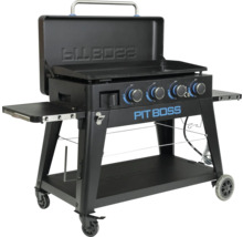 Pit Boss platt grill med fyra brännare, hyllor och underrede