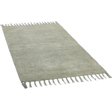 Rektangulär matta med fransar