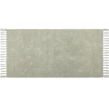 Rektangulär matta med fransar