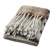 Vikt filt med fransar