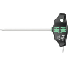 Wera T-handtagsskruvmejsel med Torx profil, storlek TX 10 x 100
