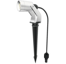 Trädgårdsspotlight med markspett för flexibel utomhusbelysning.