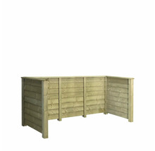 Insynsskydd i trä för trädgården