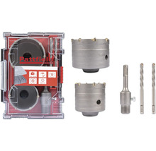 Pattfield apparatlåda med borrar i set