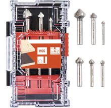 Pattfield försänkare set för trä med olika storlekar