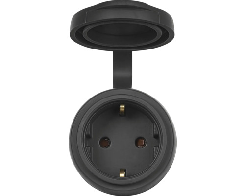 Jordat uttag med lock